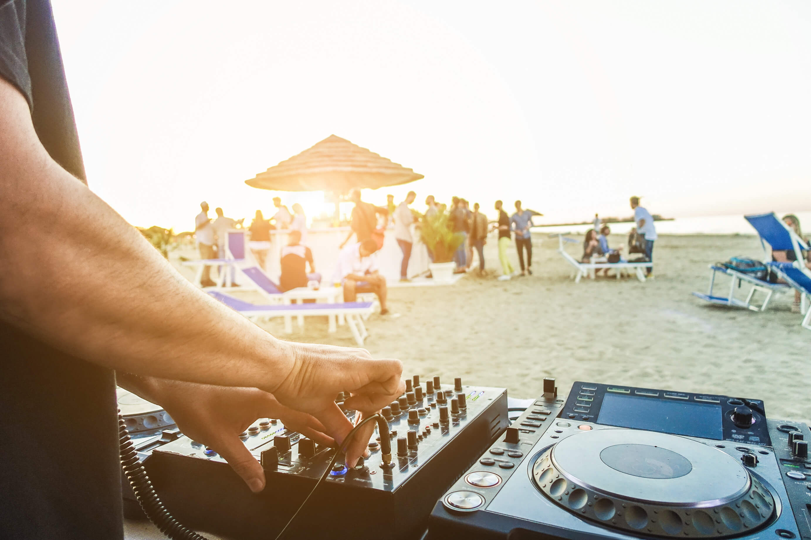 Sunset Beach Party at Four Seasons Bahrain Bay Beach - Visit Bahrain